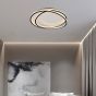 Πλαφονιέρα οροφής LED 76W 3CCT σε μαύρη απόχρωση D:50x12cm 42037-Black